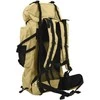 Turistinė kuprinė, chaki, 60L, oksfordo audinys