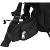 Turistinė kuprinė, juoda, 60L, oksfordo audinys