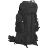 Turistinė kuprinė, juoda, 60L, oksfordo audinys