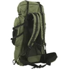 Turistinė kuprinė, uniformnė žalia, 60L, oksfordo audinys
