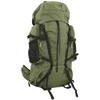Turistinė kuprinė, uniformnė žalia, 80L, oksfordo audinys