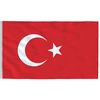 Turkijos vėliava su stiebu, aliuminis, 6,23m