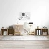 TV staliukas TV spintelių komplektas 4 pcs Amatininkų ąžuolas