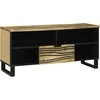 TV staliukas TV vienetai su stalčių Ruda 105 x 33 x 46 cm Apdirbta mediena