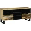 TV staliukas TV vienetai su stalčių Ruda 100 x 33 x 46 cm Apdirbta mediena