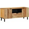 Televizoriaus spintelė Ruda 105 x 33 x 46 cm Kietas mango medis