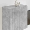 TV staliukas TV sieninė spintelė 59,5 x 31 x 60 cm Betono pilka