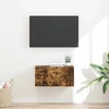 TV staliukas TV sieninė spintelė 60 x 31 x 29,5 cm Rūkyta ąžuolas