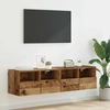 TV staliukas TV sieniniai spintelės 2 pcs Senovinis medis 60 x 30 x 30 cm