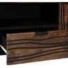 TV staliukas TV vienetai su stalčių graikinis riešutmedis 105 x 33 x 46 cm