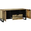 TV staliukas TV vienetai su stalčių Ruda 105 x 33 x 46 cm Apdirbta mediena