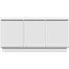 TV staliukas Televizoriaus spintelė 100 x 38 x 49 cm Balta Apdirbta mediena