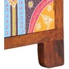 TV Spintelė Daugiaspalvė 110x30x40 Akacijos masyvo