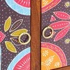 TV Spintelė Daugiaspalvė 110x30x40 Akacijos masyvo