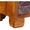 TV Spintelė Daugiaspalvė 90x30x45 Akacijos masyvo