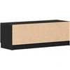TV staliukas Televizoriaus spintelė Juodas ąžuolas 102 x 32 x 35.5 cm