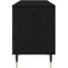TV staliukas Televizoriaus spintelė Juodas ąžuolas 150 x 30 x 45 cm