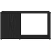 TV spintelė, juodo ąžuolo spalvos, 60x24x32 cm, inžinerinė mediena