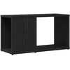 TV spintelė, juodo ąžuolo spalvos, 60x24x32 cm, inžinerinė mediena