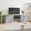 TV staliukas TV spintelė, pilka ąžuolo, 120x34x37cm, apdirbta mediena