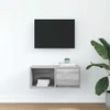 TV staliukas TV spintelė, pilka ąžuolo, 60x31x25,5 cm, apdirbta mediena