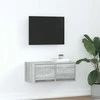 TV staliukas TV spintelė, pilka ąžuolo, 60x31x25,5 cm, apdirbta mediena