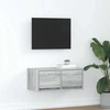 TV staliukas TV spintelė, pilka ąžuolo, 60x31x25,5 cm, apdirbta mediena