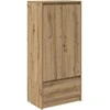 TV spintelė su stalčiumi, 55,5x34x119,5 cm, mediena