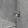 TV spintelė su stalčiumi, betono pilka 55,5x34x119,5 cm mediena