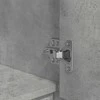 TV spintelė su stalčiumi, betono pilka 55,5x34x119,5 cm mediena