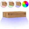 TV staliukas TV spintelės su LED lemputėmis, 2vnt., artisano, 60x35x15,5cm