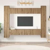 TV staliukas TV spintelių komplektas 10 vnt. 30,5 x 30 x 90 cm
