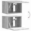TV staliukas TV spintelių komplektas 5 pcs Pilkas Sonoma Apdirbta mediena