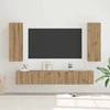 TV staliukas TV spintelių komplektas 5 vnt. Amatininkų ąžuolas