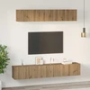 TV staliukas TV spintelių komplektas 5 vnt. Amatininkų ąžuolas