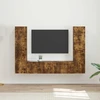 TV staliukas TV spintelių komplektas 6 vnt. 31 x 30 x 60 cm Dūminio ąžuolo