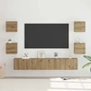 TV staliukas TV spintelių komplektas 7 vnt. Amatininkų ąžuolas