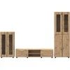 TV spintelių komplektas FLORIN 3 pcs Amatininkų ąžuolas