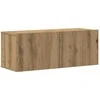 TV staliukas 5 dalių sieninis televizoriaus spintelės komplektas Artisan Oak