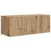 TV staliukas TV sieninio kabineto komplektas 4 pcs Amatininkų ąžuolas