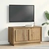 TV staliukas Televizoriaus spintelė artisano ąžuolo 80 x 35 x 45 cm