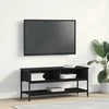 TV staliukas TV spintelių komplektas Juodas ąžuolas 100 x 35 x 45 cm
