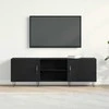TV staliukas TV spintelių komplektas Juodas ąžuolas 150 x 30 x 50 cm