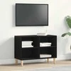 TV staliukas Televizoriaus spintelė Juodas ąžuolas 69,5 x 30 x 50 cm