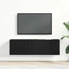 TV staliukas Televizoriaus spintelė Juodas ąžuolas 100 x 30 x 30 cm