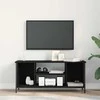 TV staliukas Televizoriaus spintelė Juodas ąžuolas 102 x 35 x 45 cm