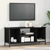 TV staliukas Televizoriaus spintelė Juodas ąžuolas 102 x 35 x 45 cm