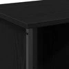 TV staliukas Televizoriaus spintelė Juodas ąžuolas 102 x 35 x 45 cm
