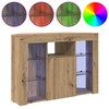 TV staliukas Kampinė LED televizoriaus spinta Amatininkų ąžuolas 100x40x68cm