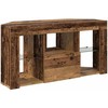 TV staliukas Kampinė LED televizoriaus spinta 100 x 40 x 50 cm Senas medis